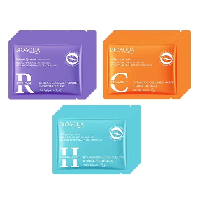 Sheet Mask Collagen - BIOAQUA Retinol Crystal Collageen Oogmasker Anti