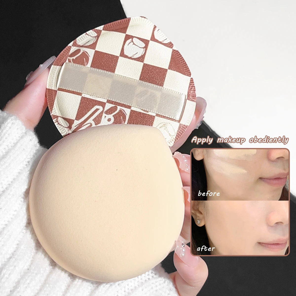 Bb Cushion Korean - Droge en natte make-up bladerdeegspons zachte