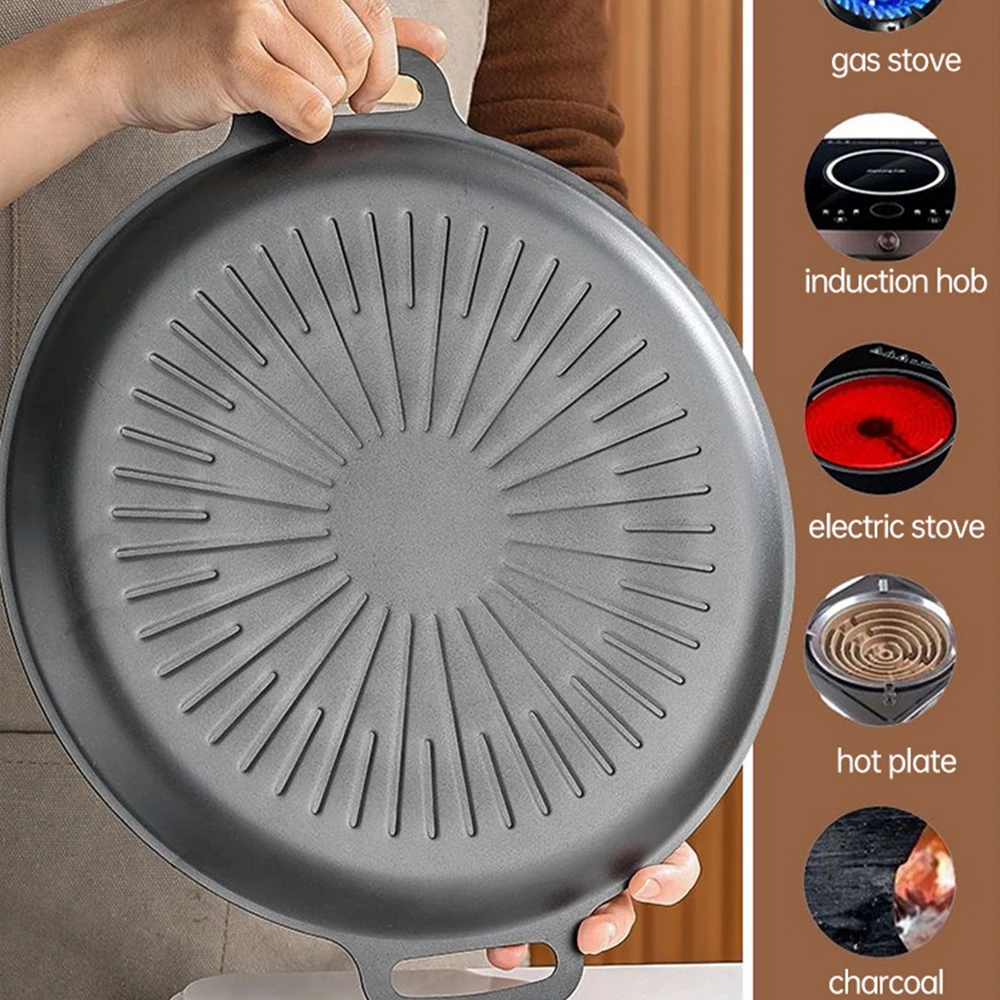 34CM Outdoor BBQ Grill Pan Non - Korean Bbq Grill recensie en prijs