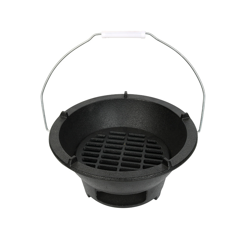 Draagbare gietijzeren hibachi  - Korean Bbq Grill recensie en prijs