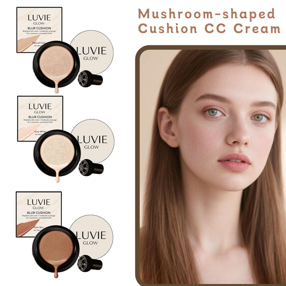LUVIE GLOW Mushroom Head Cushi - Bb Cushion Korean recensie en prijs